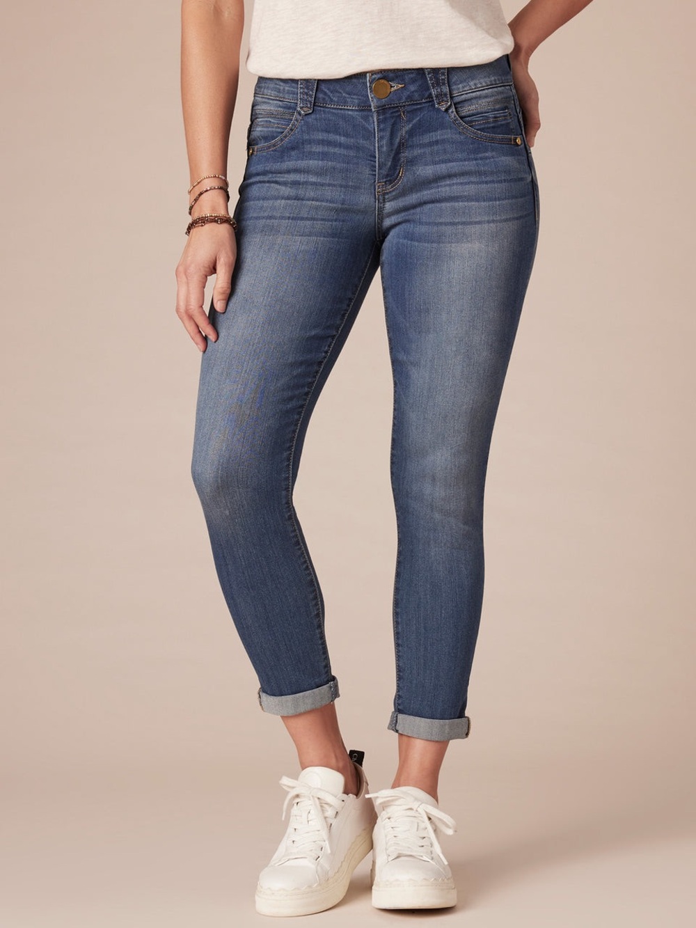 Democracy “Ankle Skimmer” Blue Jeans style #B1176BBIC